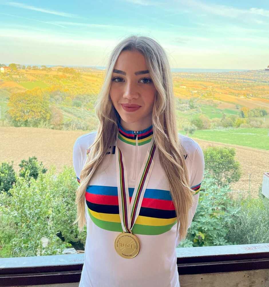 Martina Fidanza, campionessa/influencer di “road cycling”